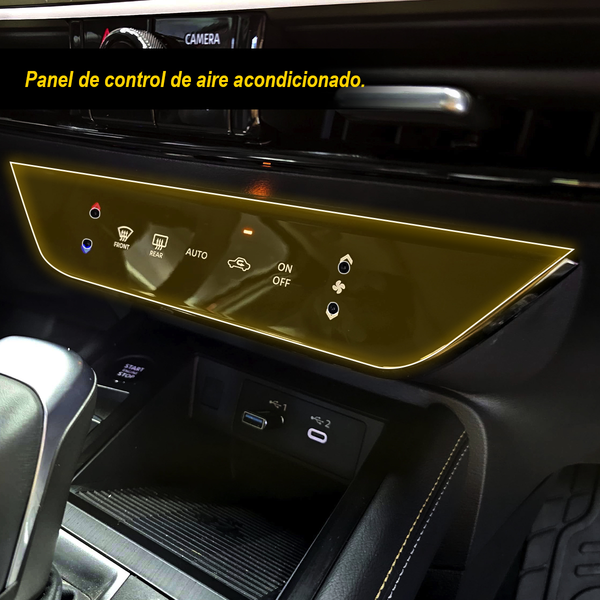 Foto 6 pulgar | Protector Interior Para Nissan Kicks 2025 Versiones Platinum Y Exclusive Ppf Para Auto