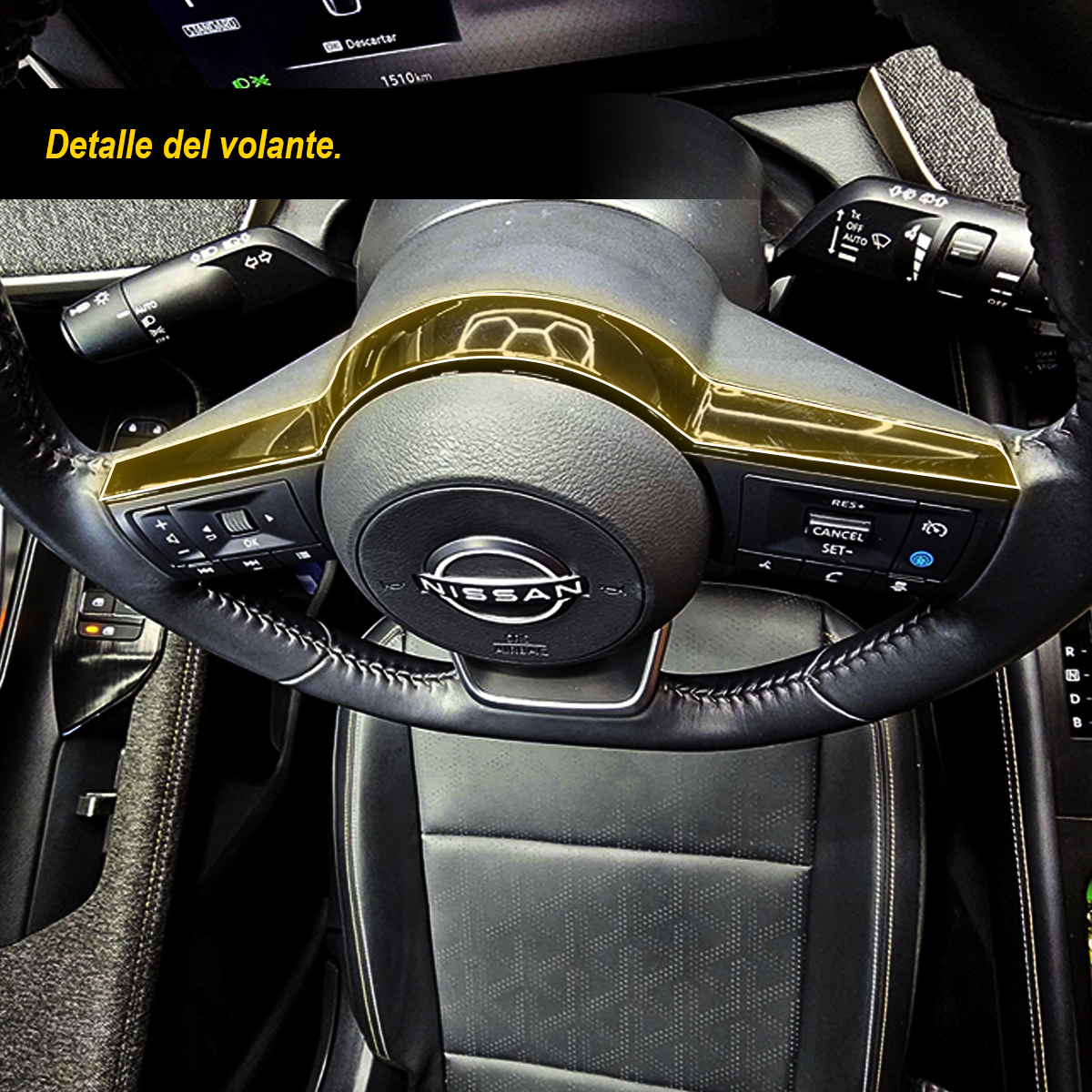 Foto 8 pulgar | Protector Interior Para Nissan Kicks 2025 Versiones Platinum Y Exclusive Ppf Para Auto