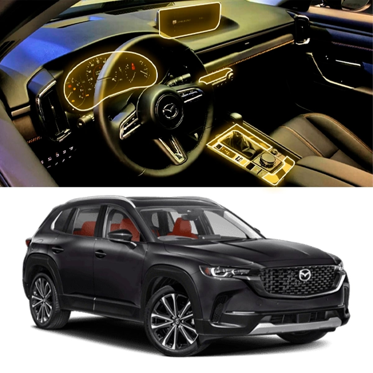 Protector Interior Para Mazda Cx-50 2025 Ppf Para Auto $549
