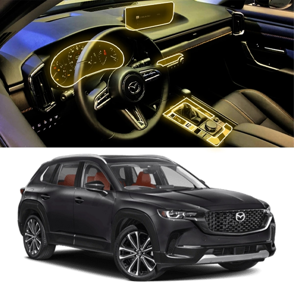 Protector Interior Para Mazda Cx-50 2025 Ppf Para Auto