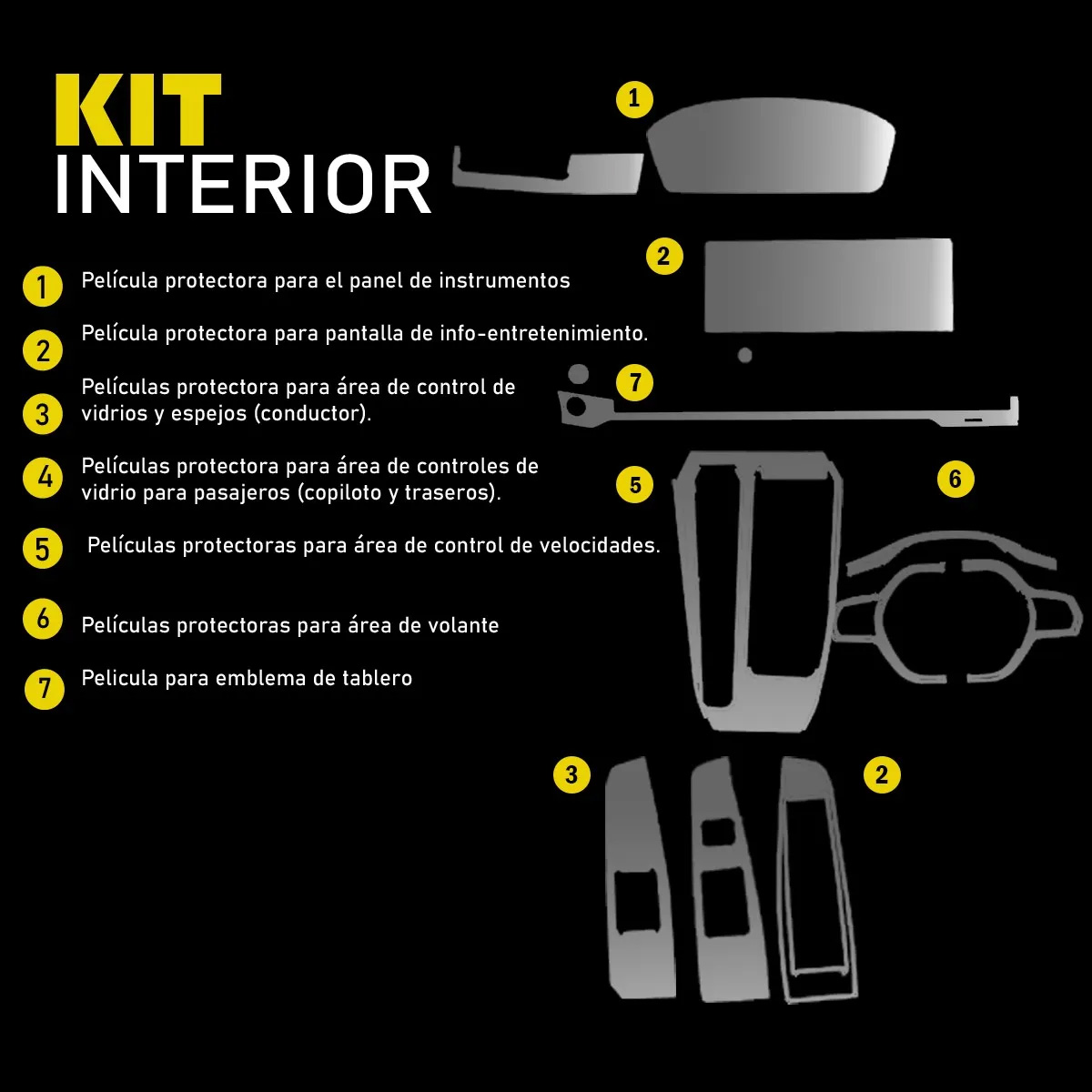 Foto 8 pulgar | Protector Interior Para Honda Accord 2024 Ppf Para Auto