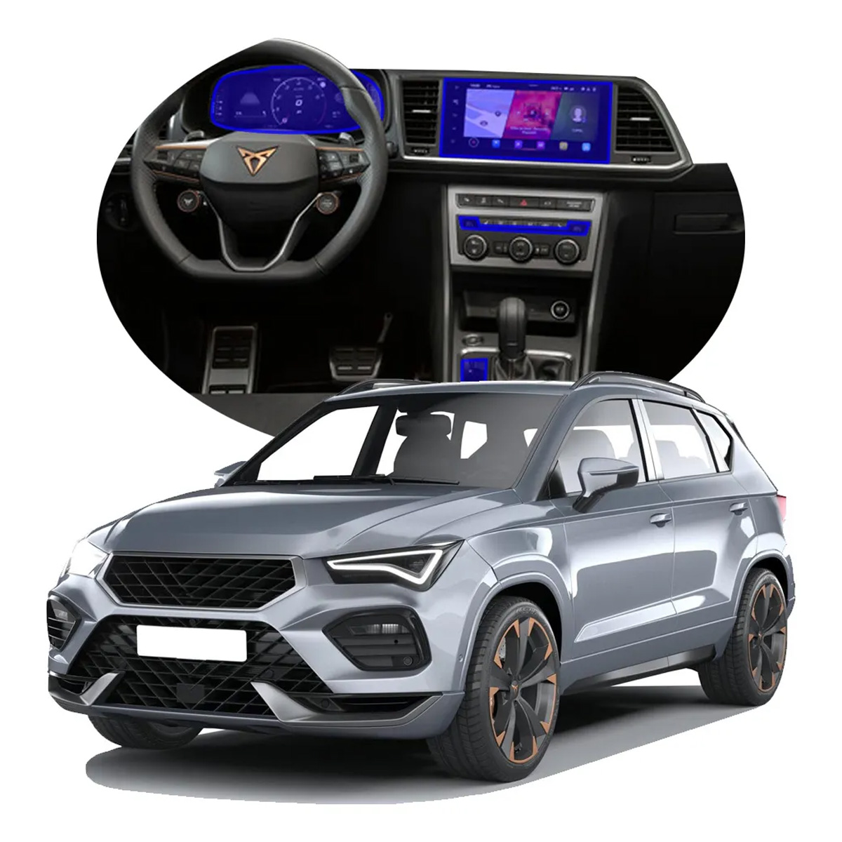 Foto 2 pulgar | Protector Interior Para Cupra Ateca 2021-2024 Ppf Para Auto