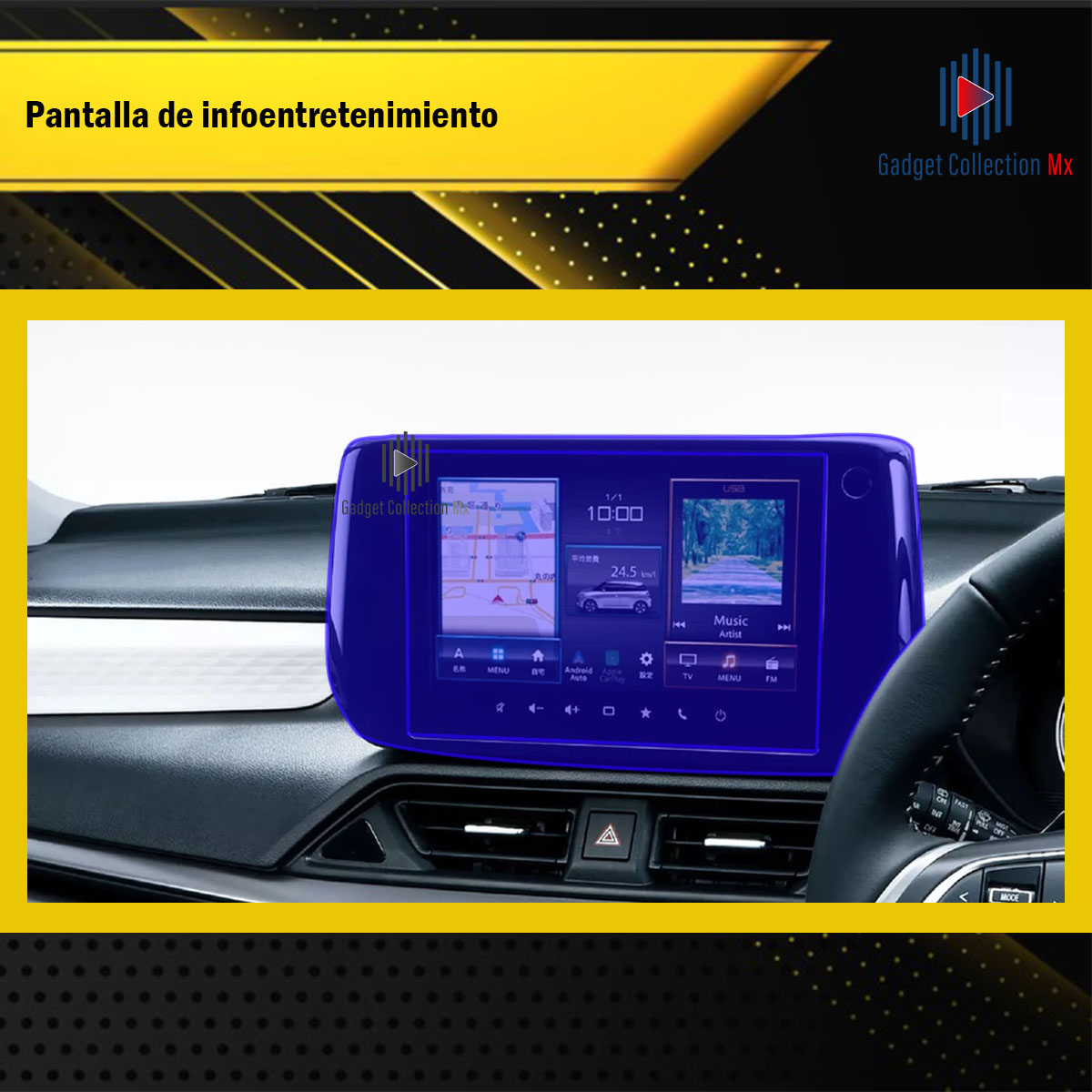 Foto 4 pulgar | Protector Interior Para Suzuki Swift Automático 2024-2025 Ppf Para Auto