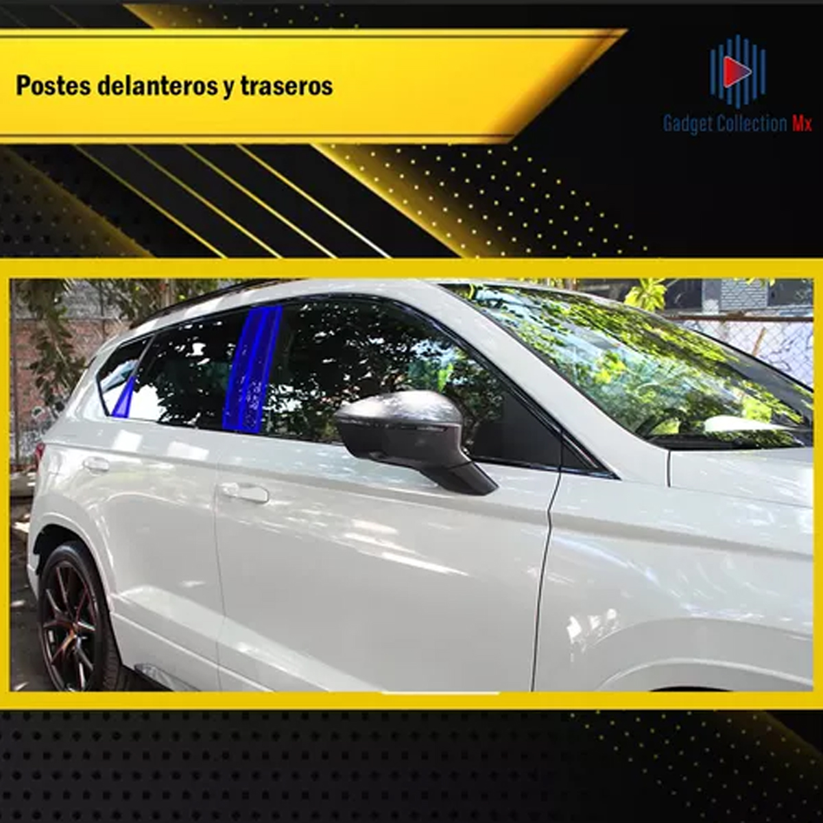 Foto 3 pulgar | Protector Exterior Para Postes Cupra Ateca 2021-2024 Ppf Para Auto