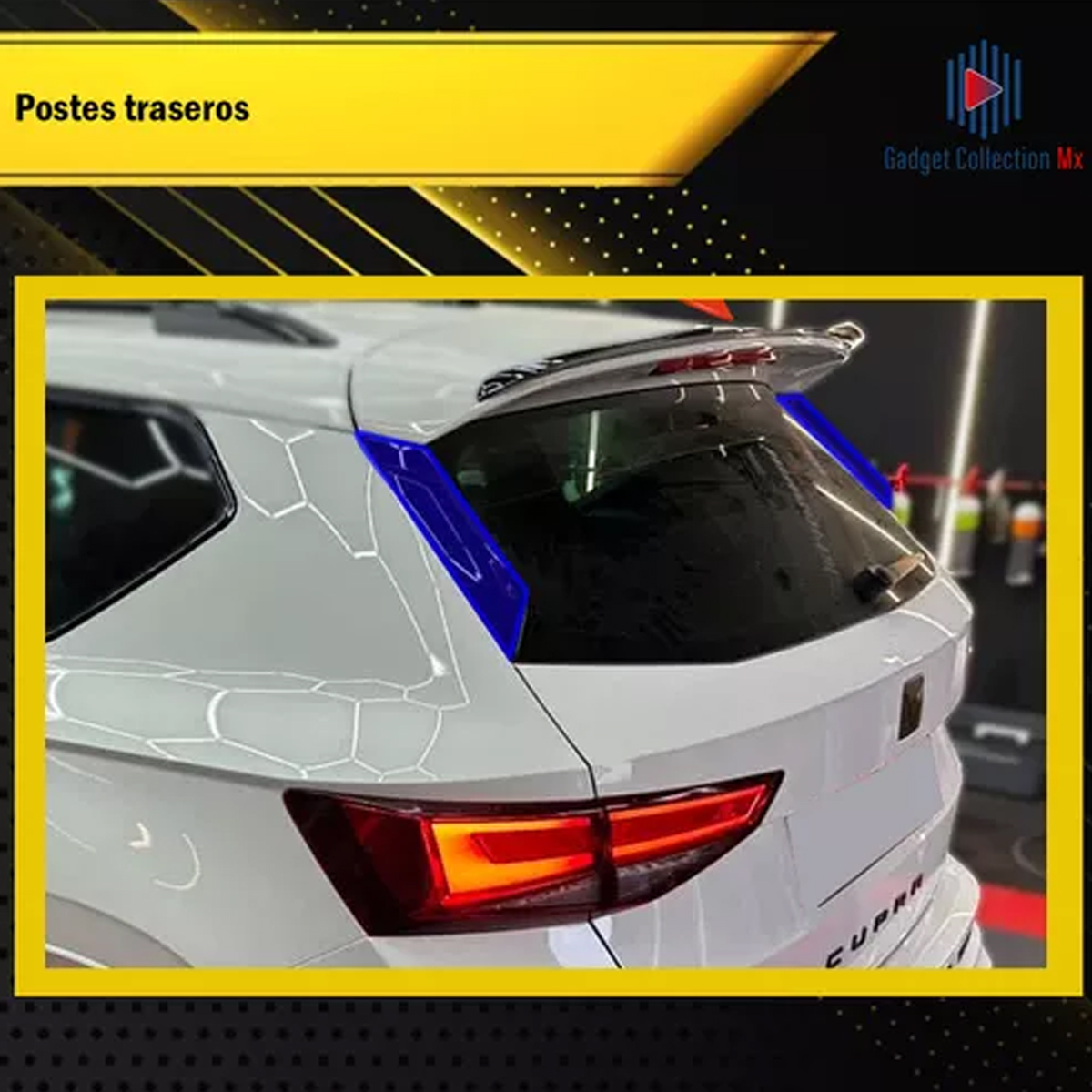 Foto 5 pulgar | Protector Exterior Para Postes Cupra Ateca 2021-2024 Ppf Para Auto