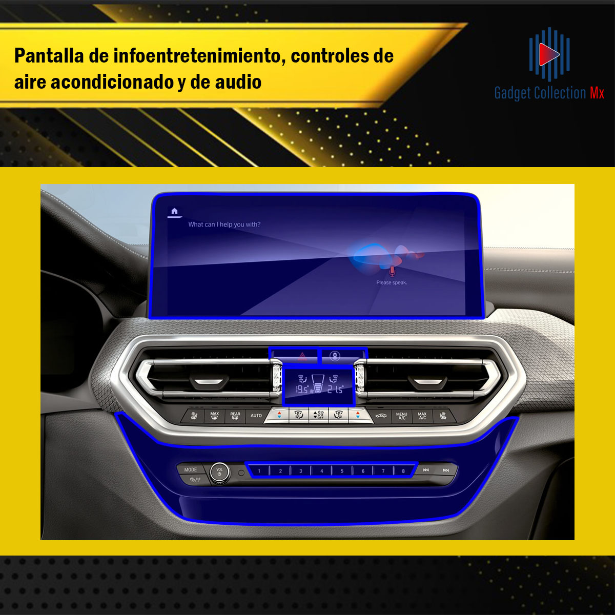 Foto 3 pulgar | Protector Interior Para Bmw X3 Y X4 2023-2025 Ppf Para Auto