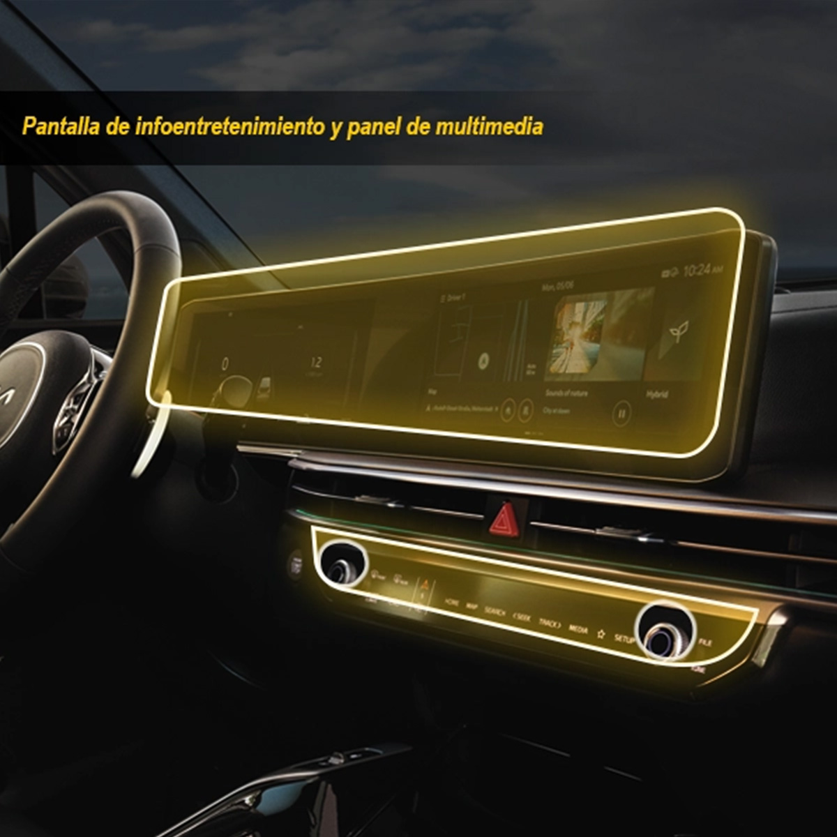 Foto 4 pulgar | Protector Interior Para Kia Sorento 2024-2025 Ppf Para Auto