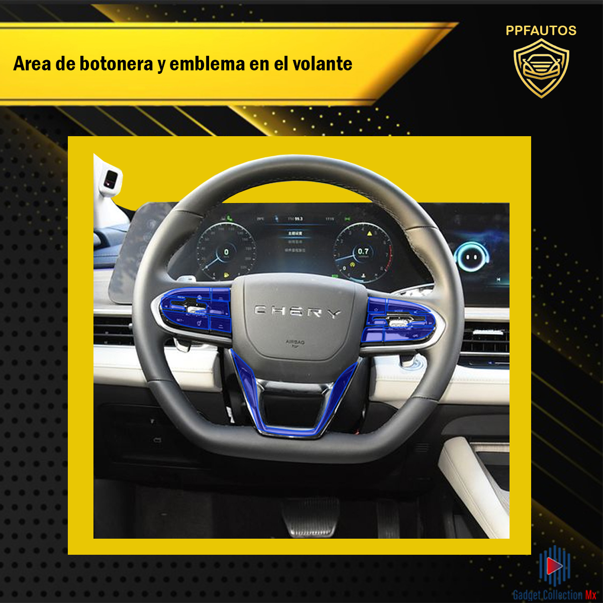 Foto 5 pulgar | Protector Interior Para Chirey Arrizo 8 2024 Ppf Para Auto