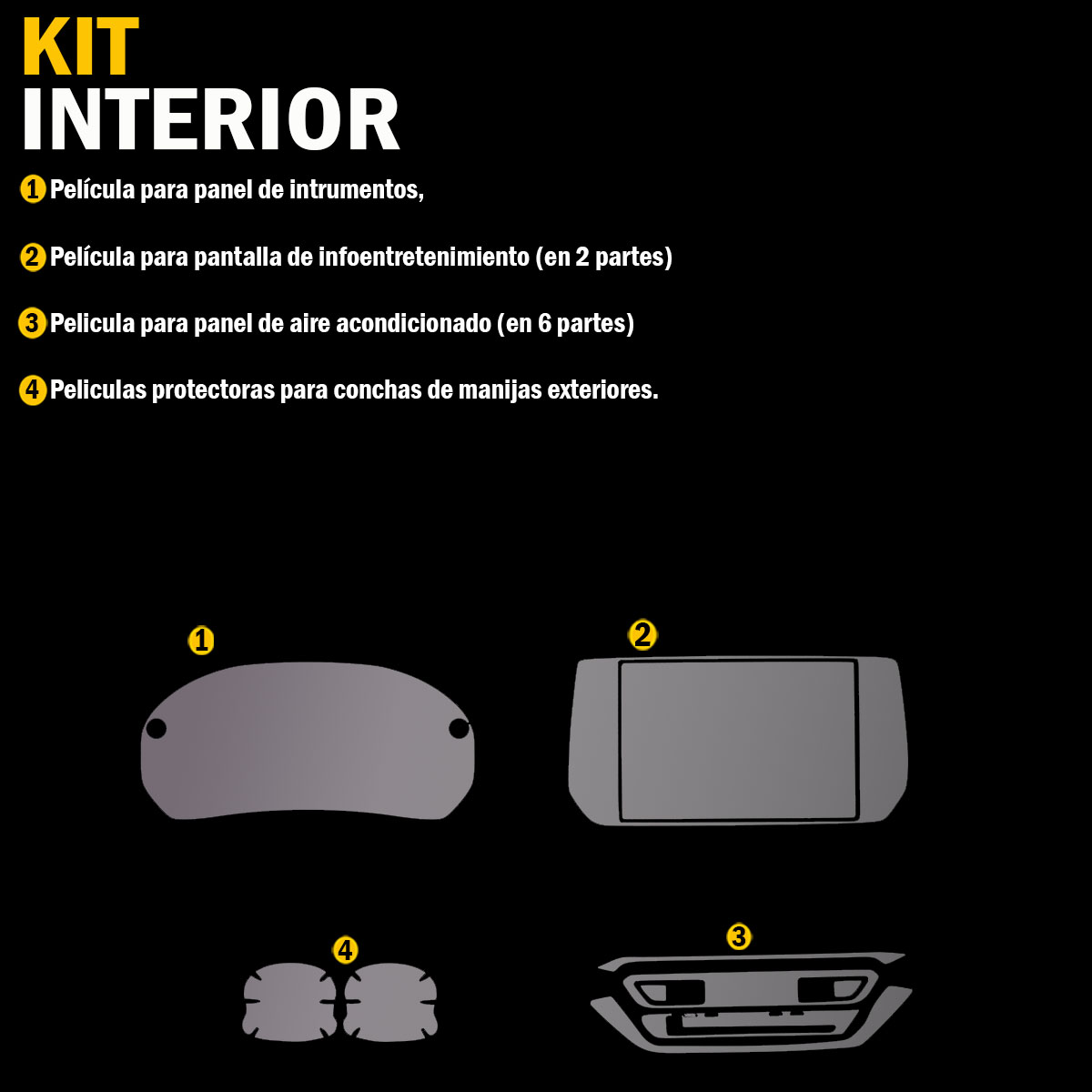 Foto 6 pulgar | Protector Interior Para Suzuki Swift Estándar 2025 Ppf Para Auto