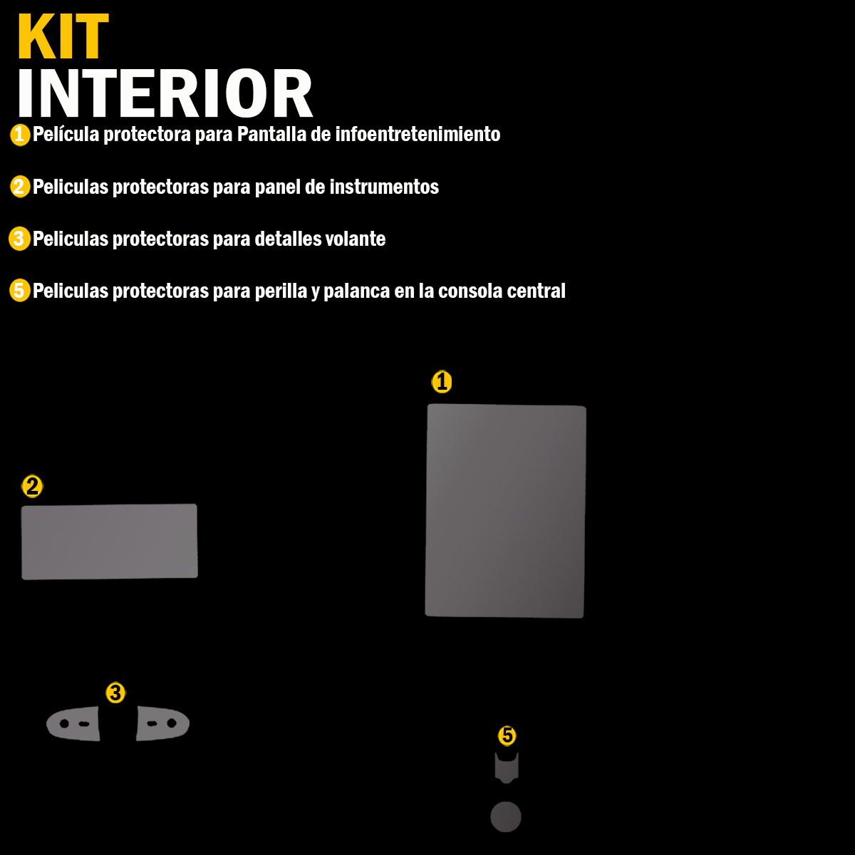 Foto 6 pulgar | Protector Interior Para Jaecoo 7 2024 Ppf Para Auto