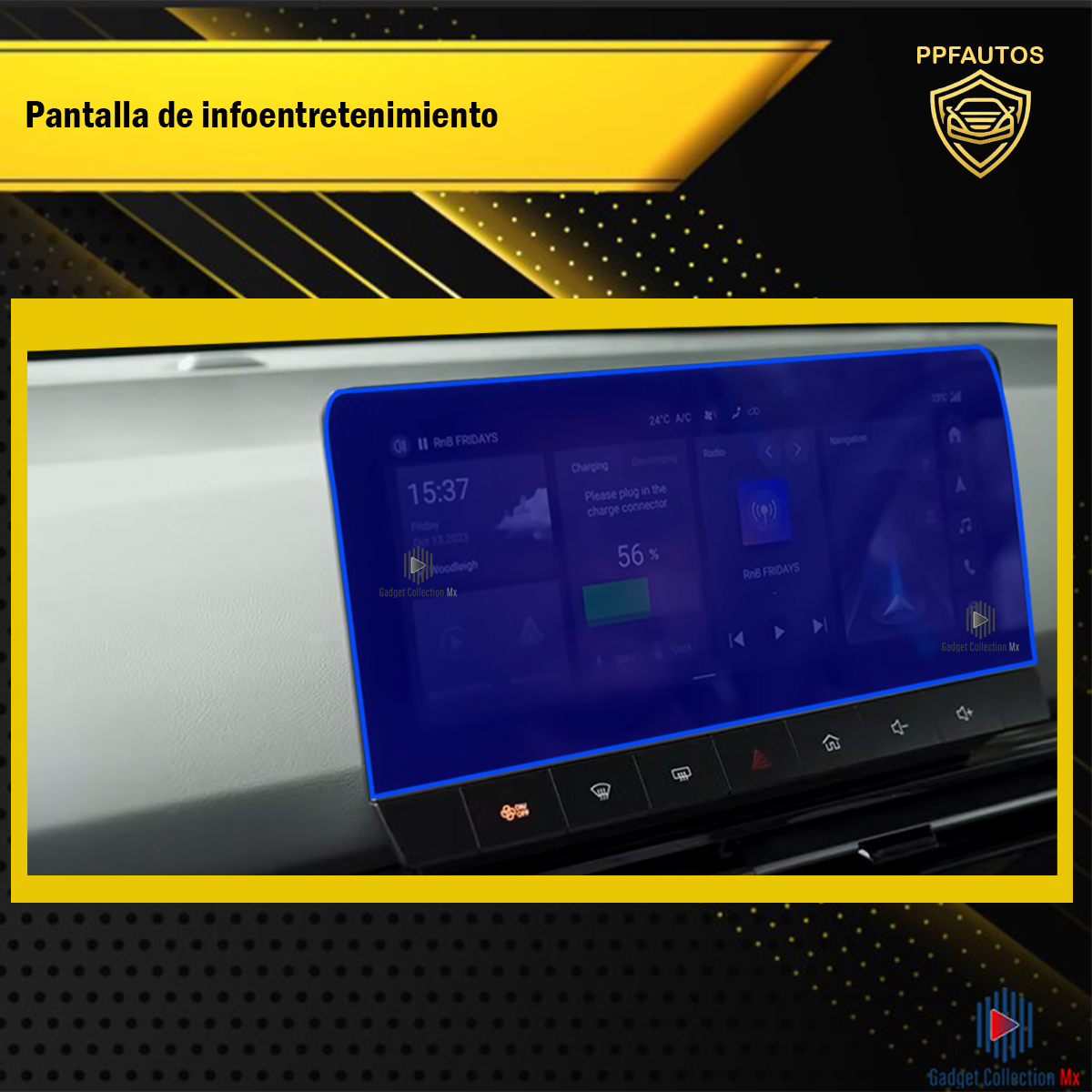 Foto 2 | Protector Interior Para Mg Mg4 Electric 2024 Ppf Para Auto
