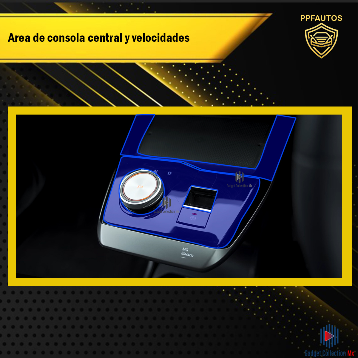 Foto 6 pulgar | Protector Interior Para Mg Mg4 Electric 2024 Ppf Para Auto