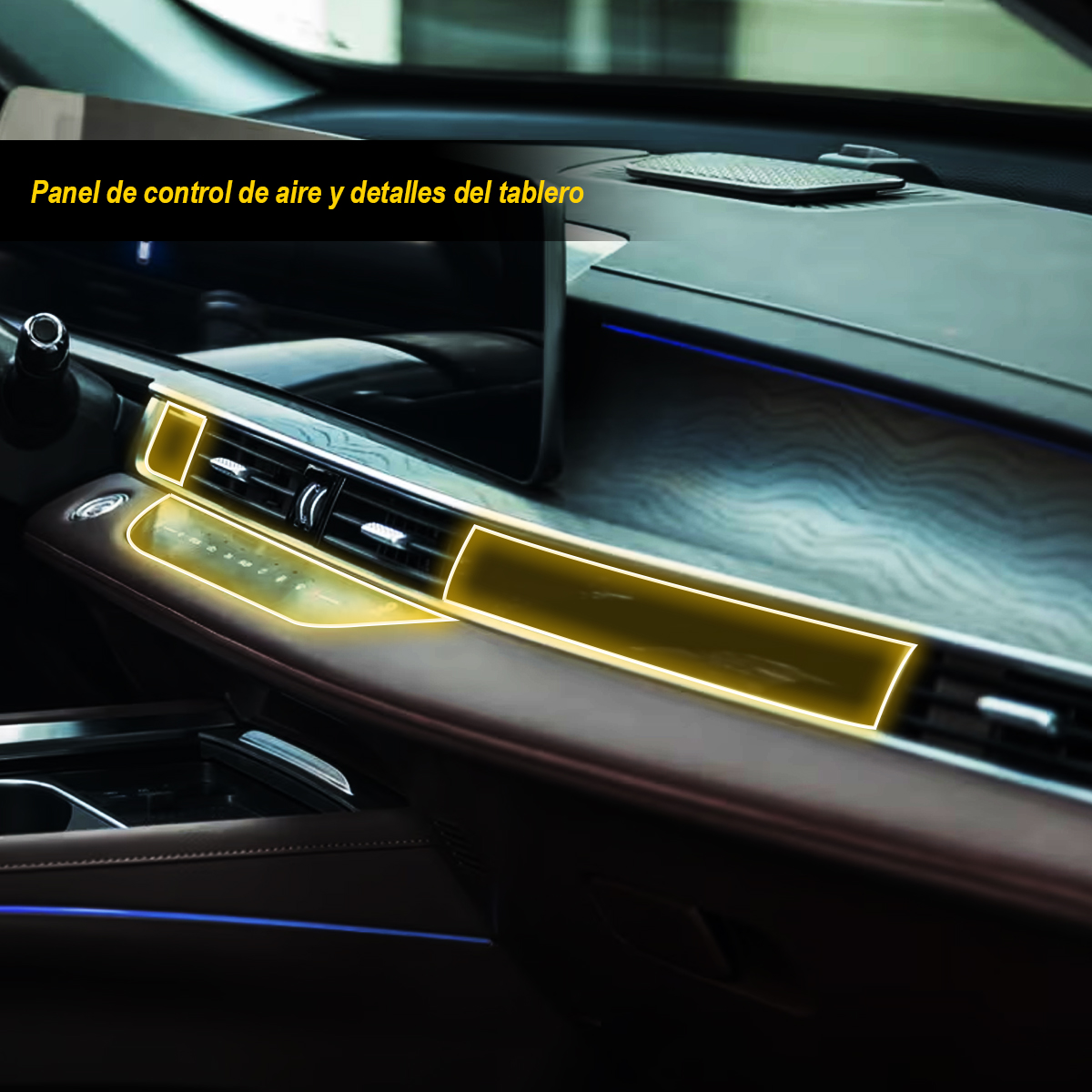 Foto 7 pulgar | Protectores Ppf Para Interiores De Chirey Tiggo 8 Pro 2025