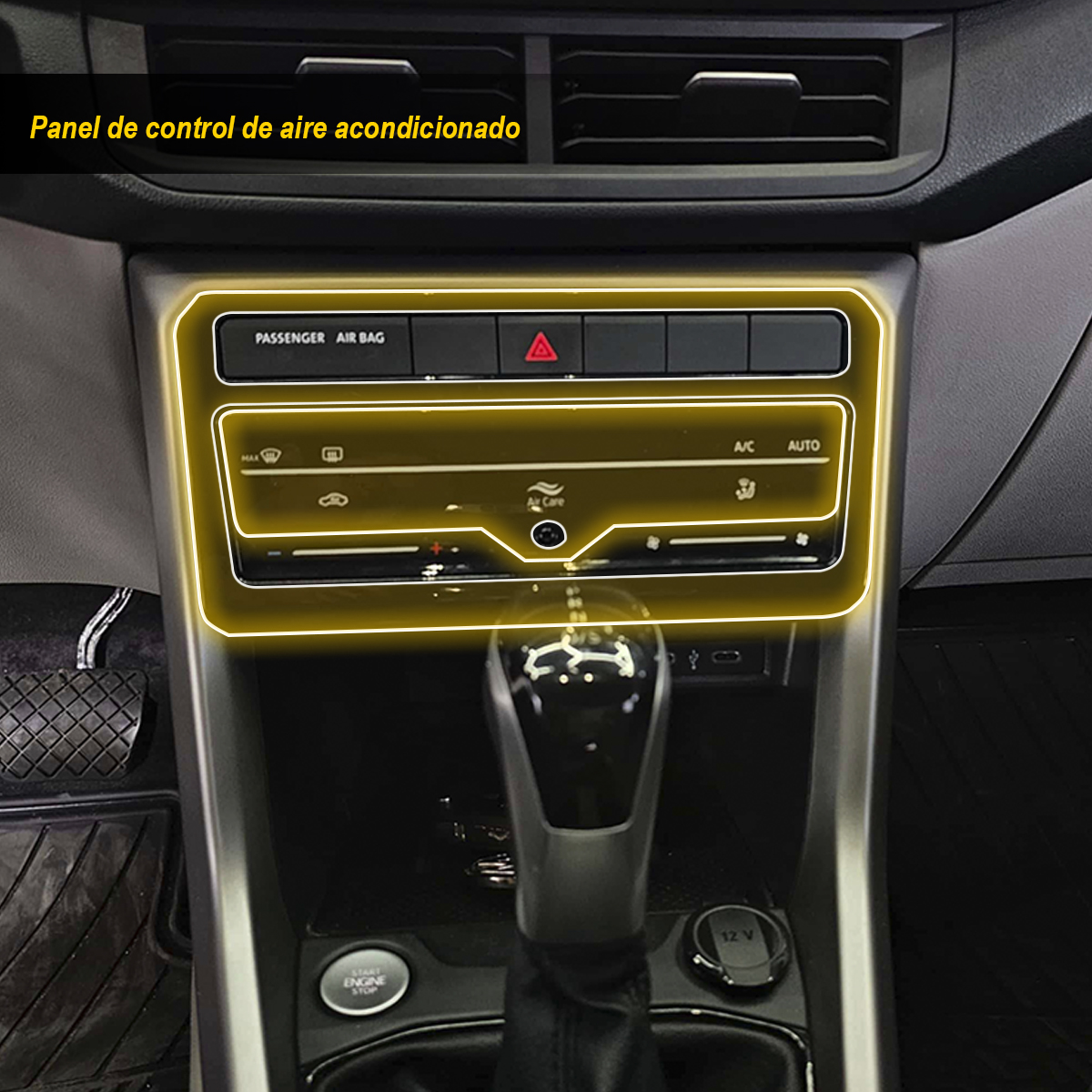 Foto 7 pulgar | Protectores Ppf Para Interiores De Vw Taigun 2025 Versiones Comfortline Y Highline