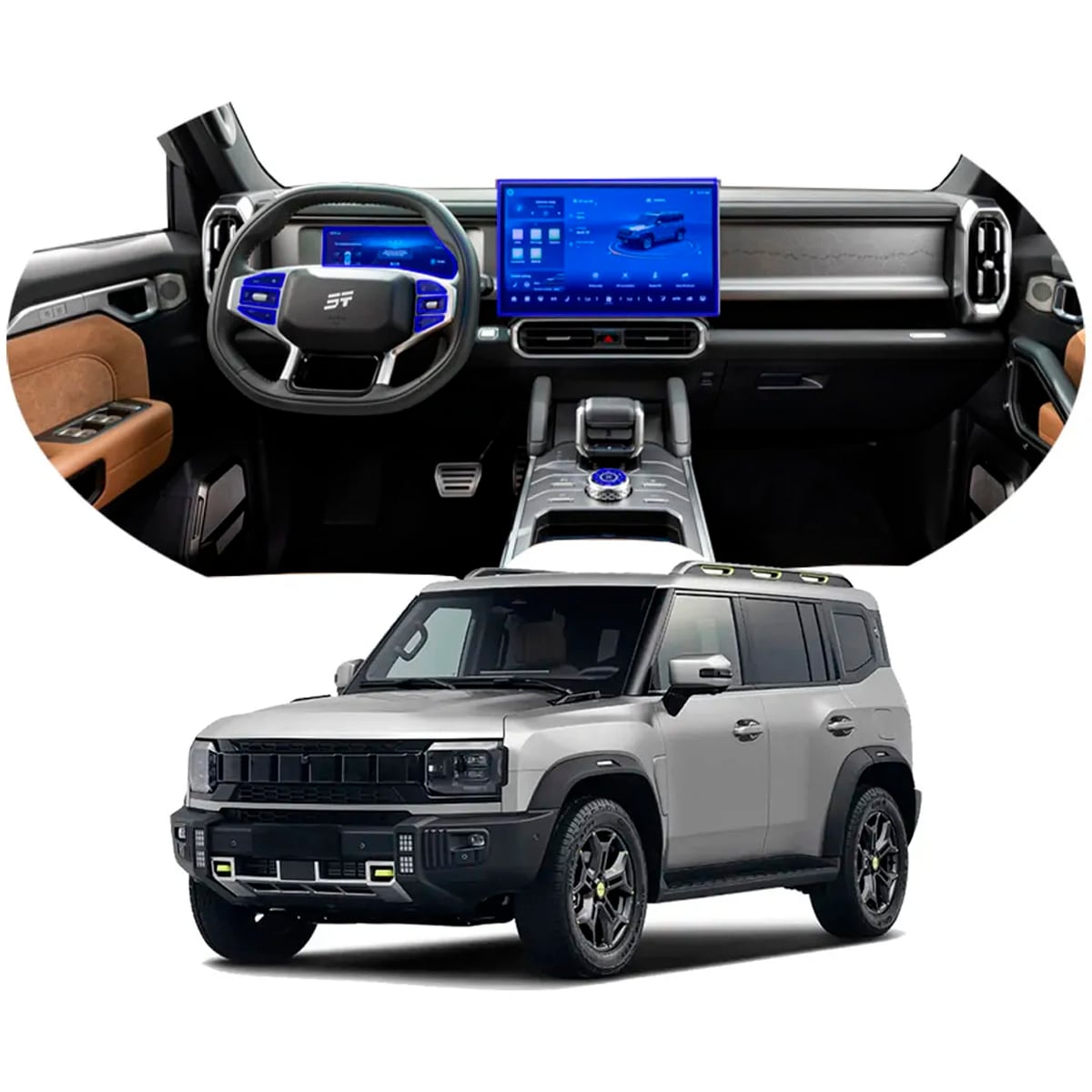 Protectores Ppf Para Jetour T2 2025 Kit De Interiores $699