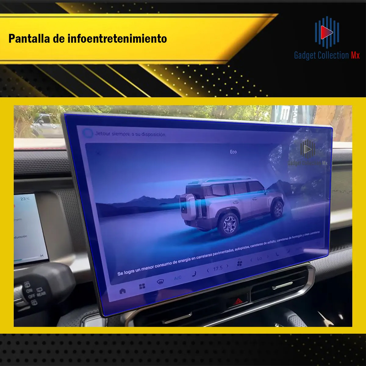 Foto 3 pulgar | Protectores Ppf Para Jetour T2 2025 Kit De Interiores