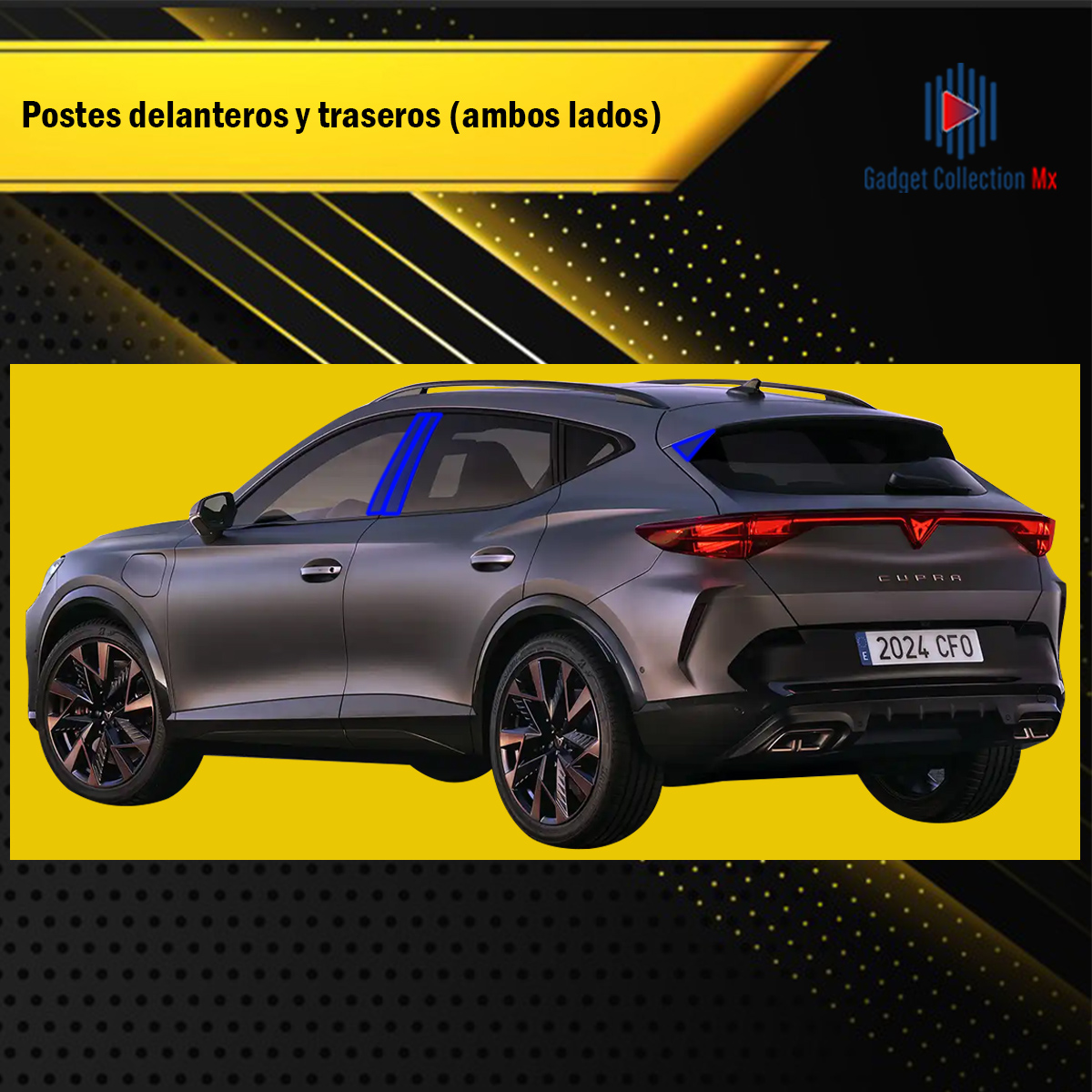 Foto 2 | Protectores Ppf Para Postes De Cupra Formentor 2021-2024
