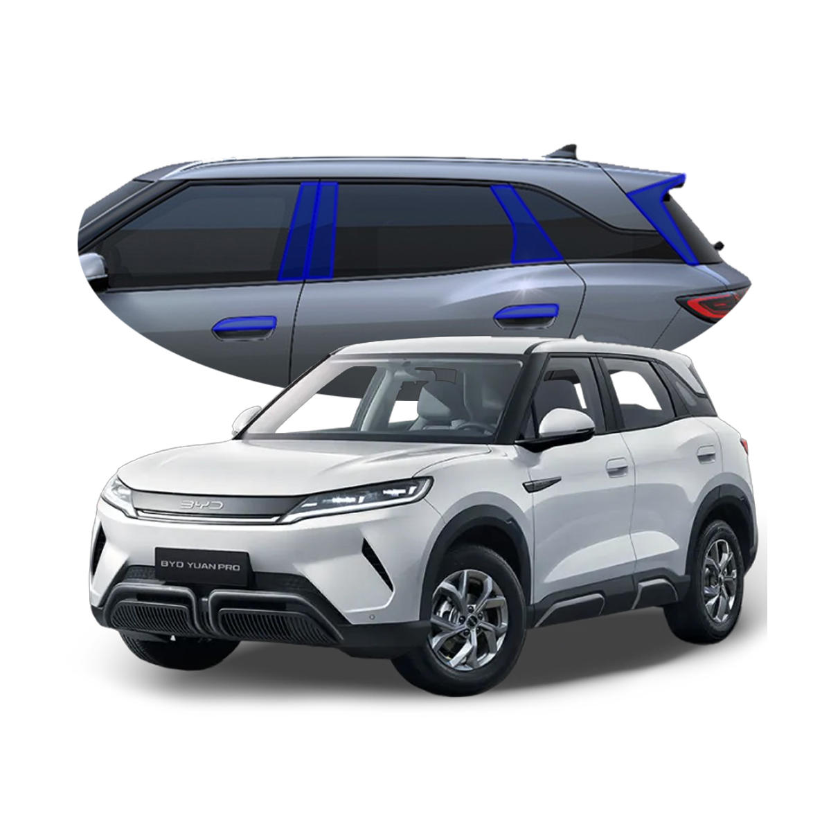 Foto 1 | Protectores Ppf Para Postes De Byd Yuan Pro Kit De Exteriores