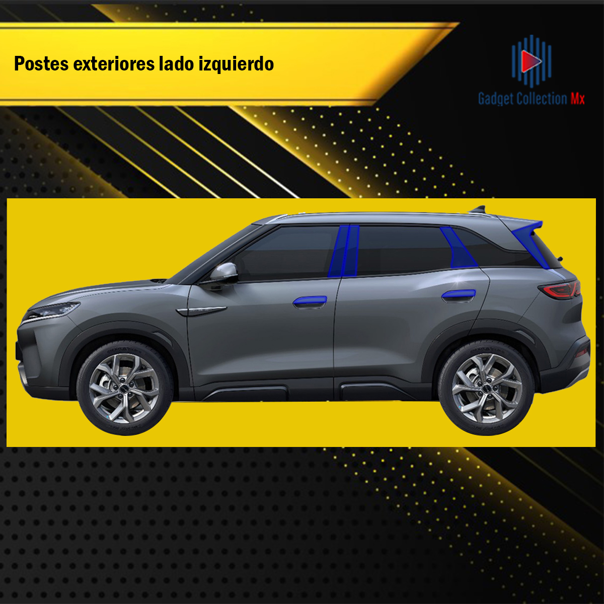 Foto 3 pulgar | Protectores Ppf Para Postes De Byd Yuan Pro Kit De Exteriores