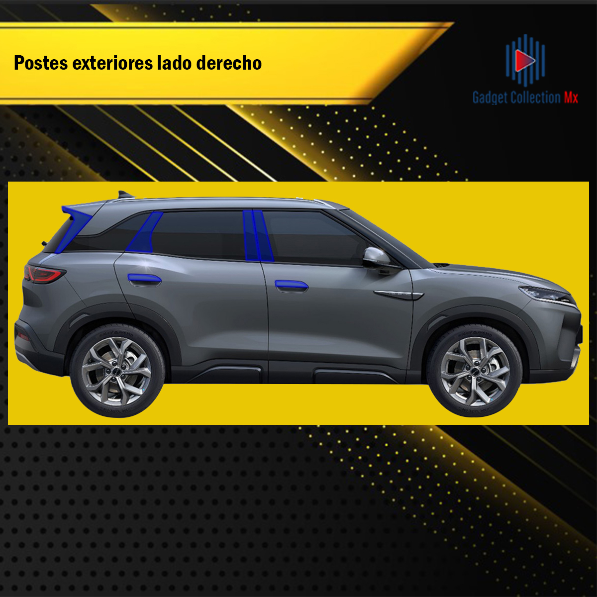 Foto 4 pulgar | Protectores Ppf Para Postes De Byd Yuan Pro Kit De Exteriores