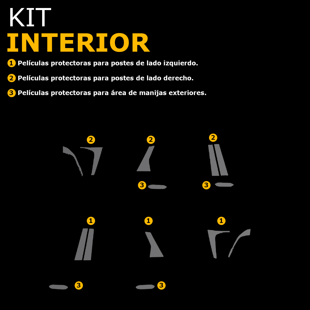 Foto 6 pulgar | Protectores Ppf Para Postes De Byd Yuan Pro Kit De Exteriores