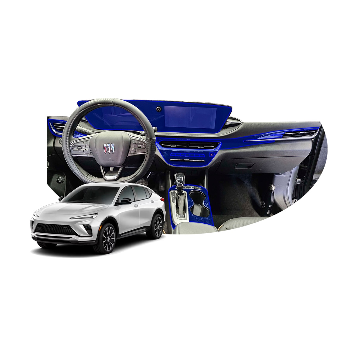 Protectores Ppf Para Buick Envista 2023-2025 Kit De Interiores $1,199