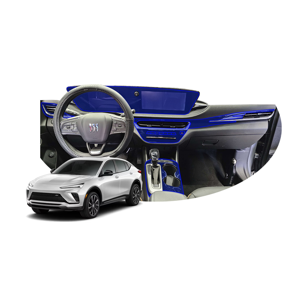 Foto 1 | Protectores Ppf Para Buick Envista 2023-2025 Kit De Interiores