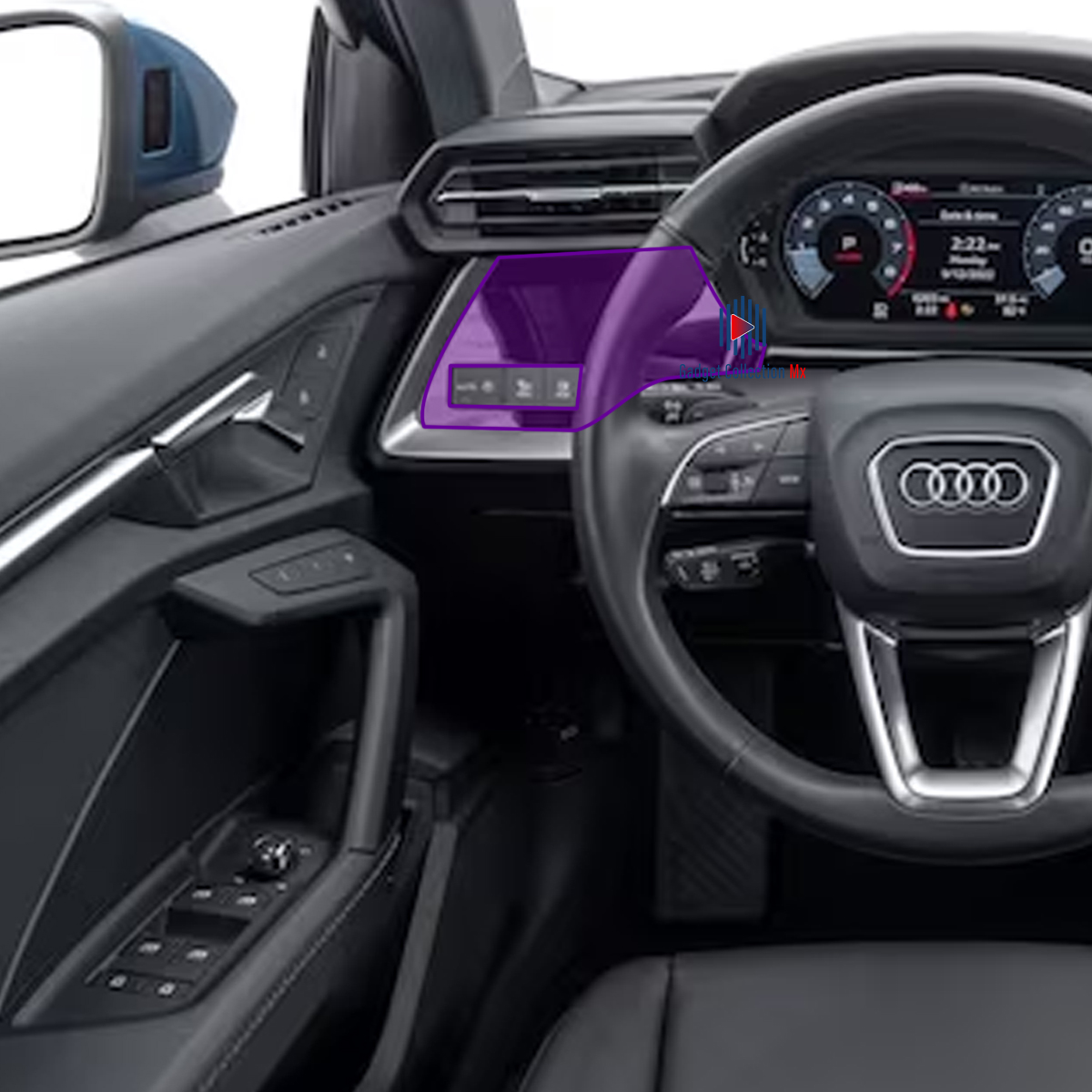 Foto 5 pulgar | Protectores Ppf Para Audi A3 2024 Kit De Interiores