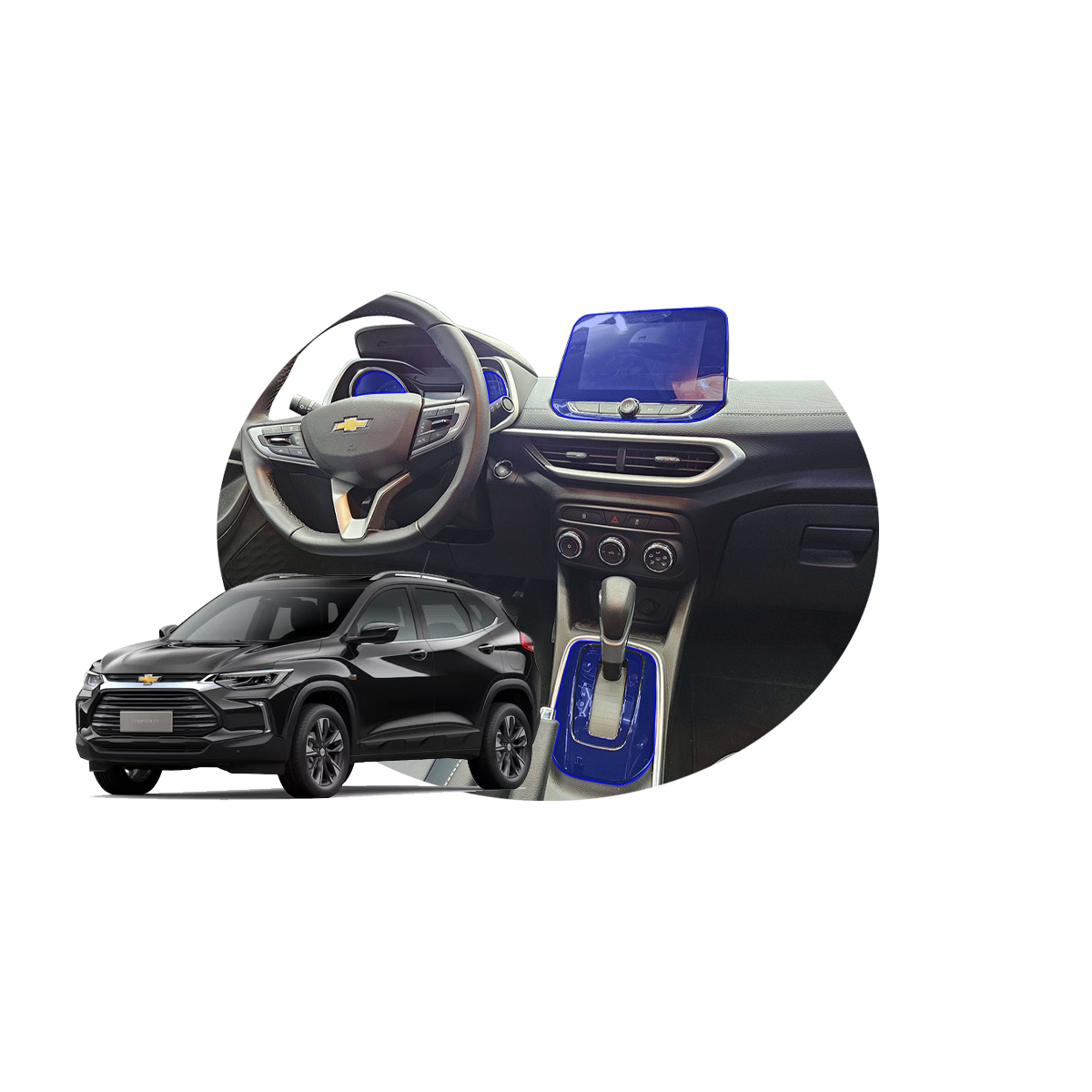 Foto 2 pulgar | Protectores Ppf Para Chevrolet Tracker 2023-2025 Kit De Interiores