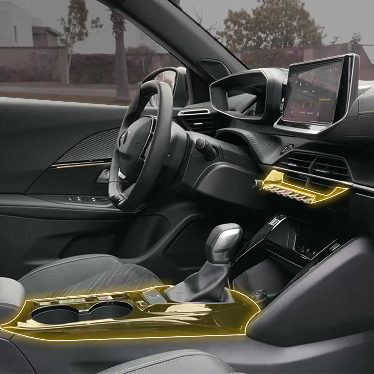 Foto 7 pulgar | Protectores Ppf Para Peugeot 2008 Allure Pack 2025 Kit De Interiores