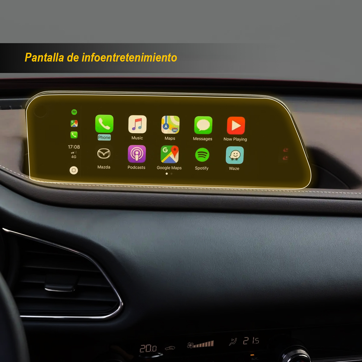 Foto 5 pulgar | Protectores Ppf Para Mazda 3 Estándar 2025 Kit De Interiores