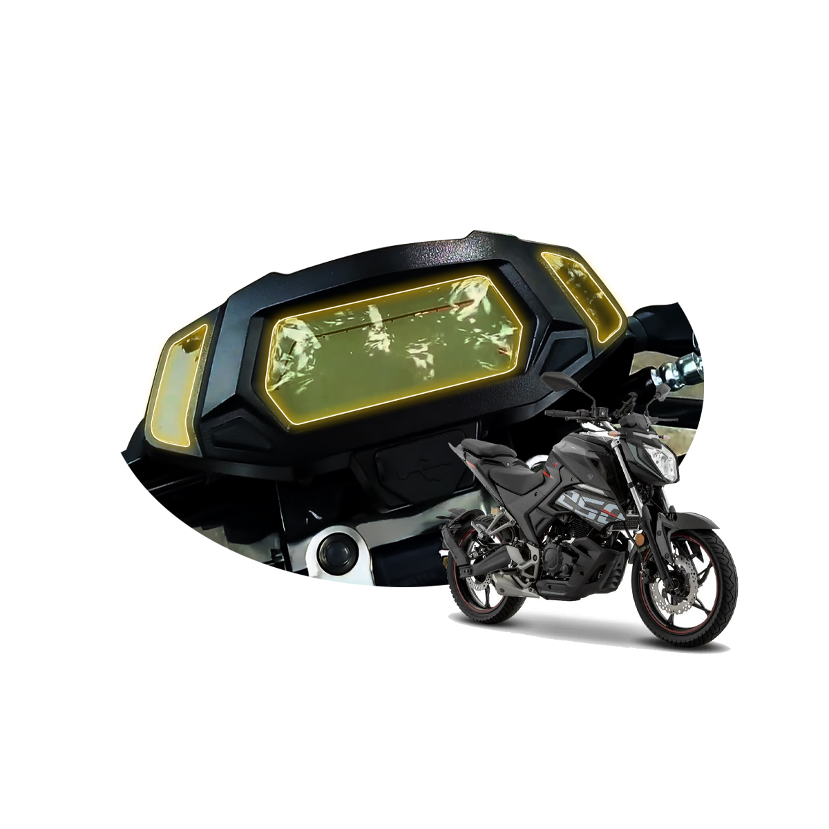 Foto 1 | Protector Ppf Para Tacómetro De Moto Italika 250z Kit De Motocicletas