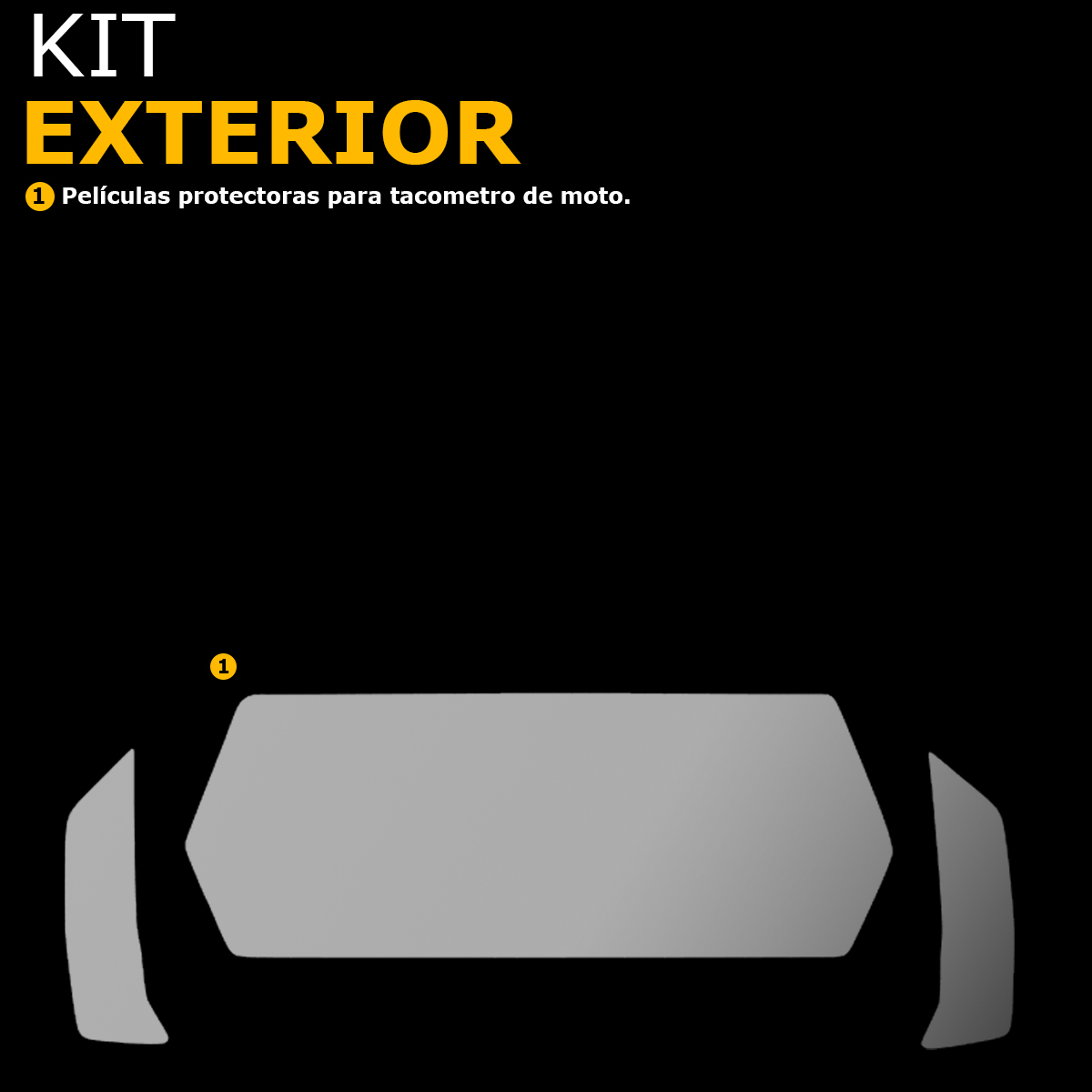 Foto 3 | Protector Ppf Para Tacómetro De Moto Italika 250z Kit De Motocicletas