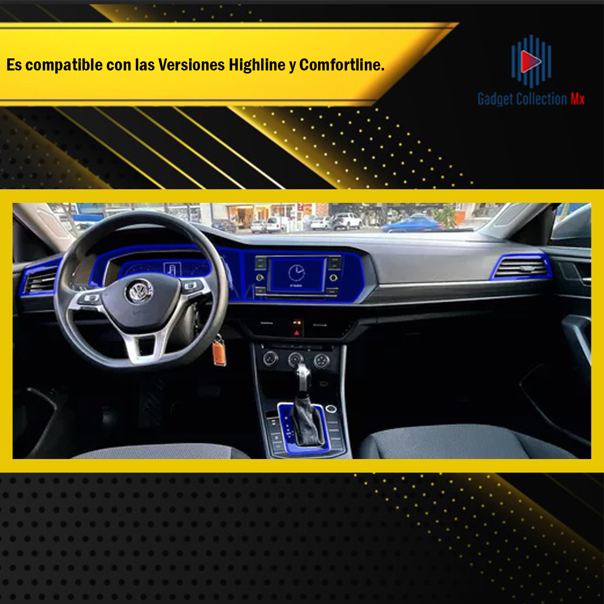 Foto 9 pulgar | Protectores Ppf Para Jetta Comfortline-highline 2019-2021 Kit De Interiores
