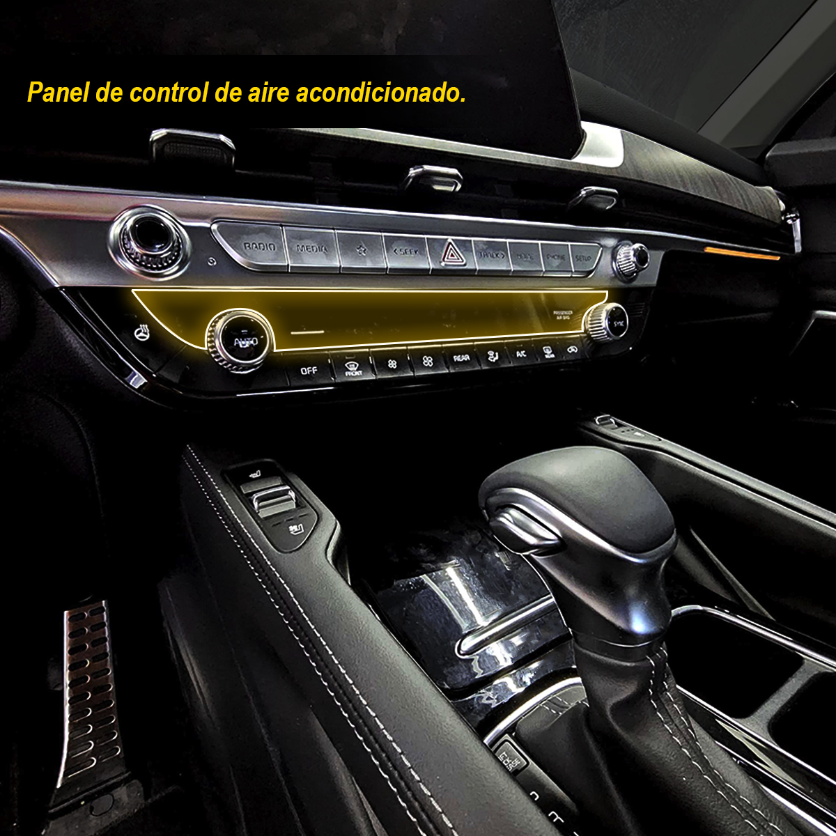 Foto 5 | Protectores Ppf Para Kia Telluride 2025 Kit De Interiores