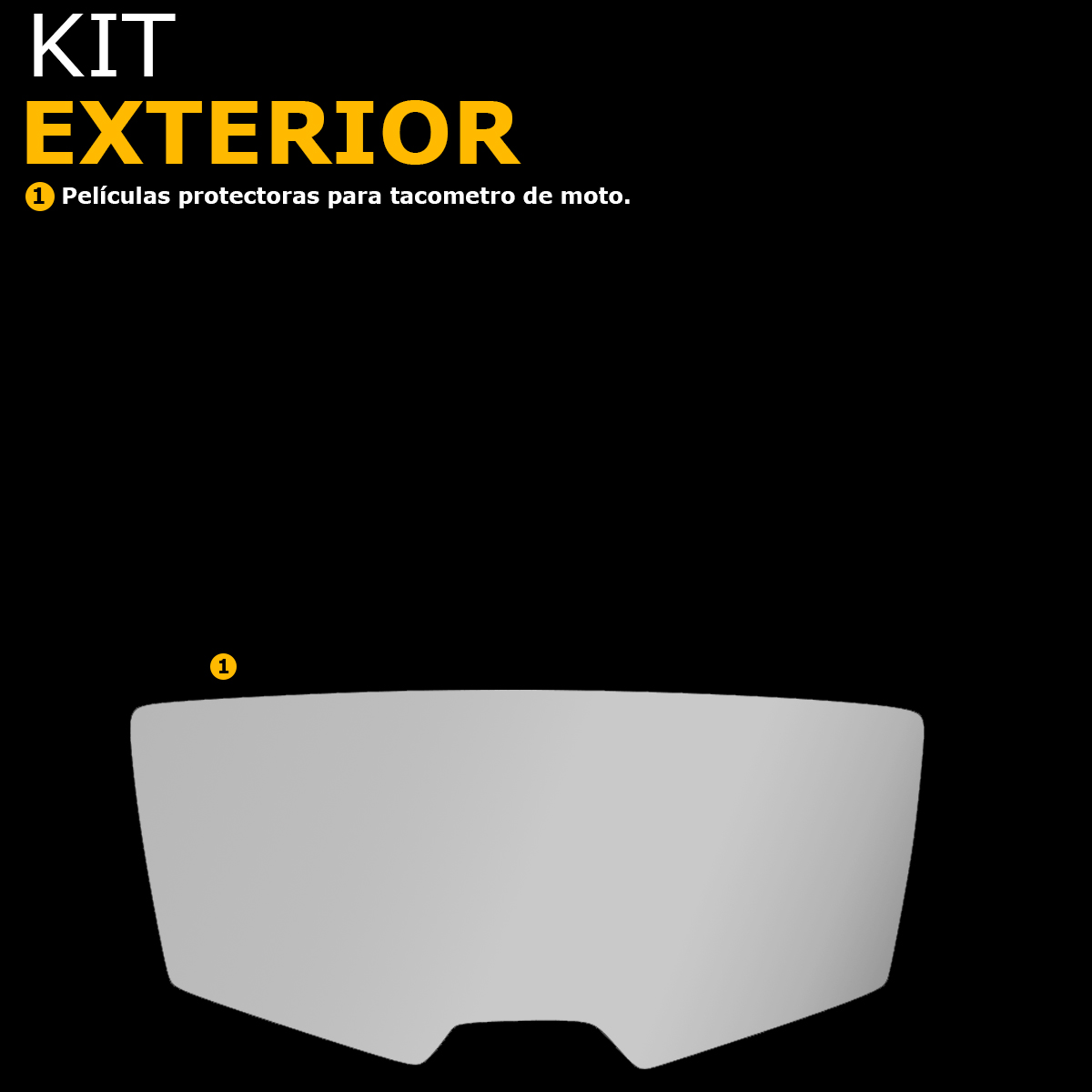 Foto 4 pulgar | Protector Ppf Para Tacómetro De Moto Tvs Rtr 160 4v Kit De Motocicletas