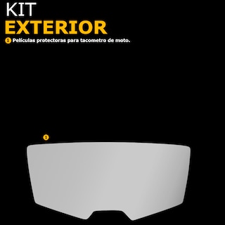 Foto 3 | Protector Ppf Para Tacómetro De Moto Tvs Rtr 160 4v Kit De Motocicletas