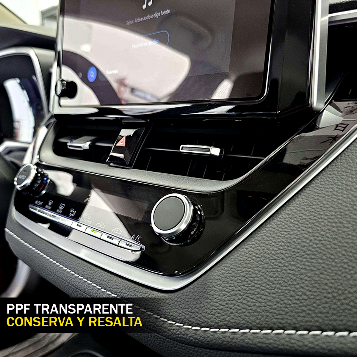 Foto 4 pulgar | Protectores Ppf Para Interior De Toyota Corolla 2025