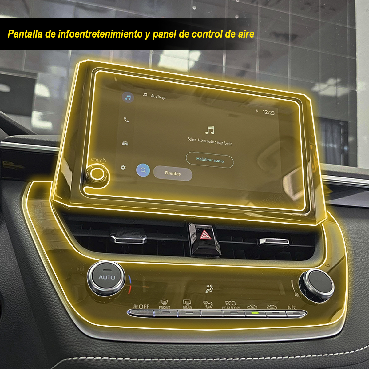Foto 7 pulgar | Protectores Ppf Para Interior De Toyota Corolla 2025