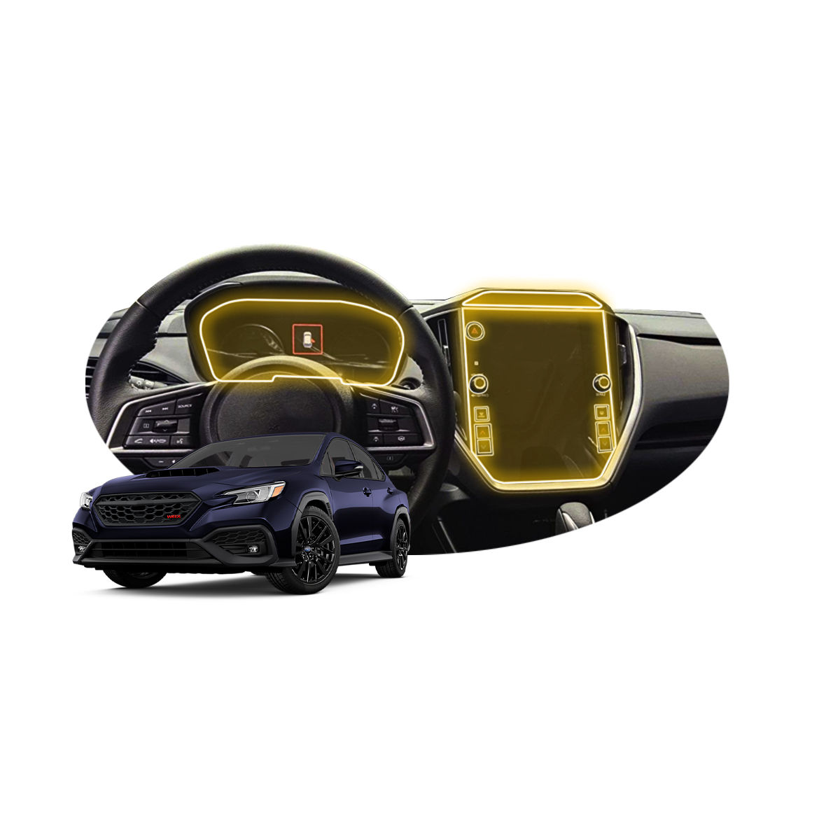 Foto 2 pulgar | Protectores Ppf Para Interior De Subaru Wrx 2025-2026