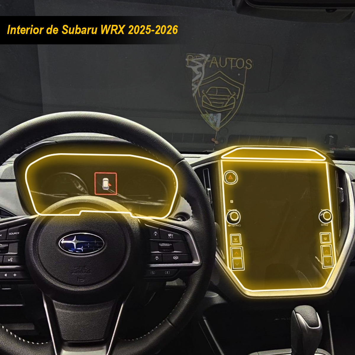 Foto 7 pulgar | Protectores Ppf Para Interior De Subaru Wrx 2025-2026