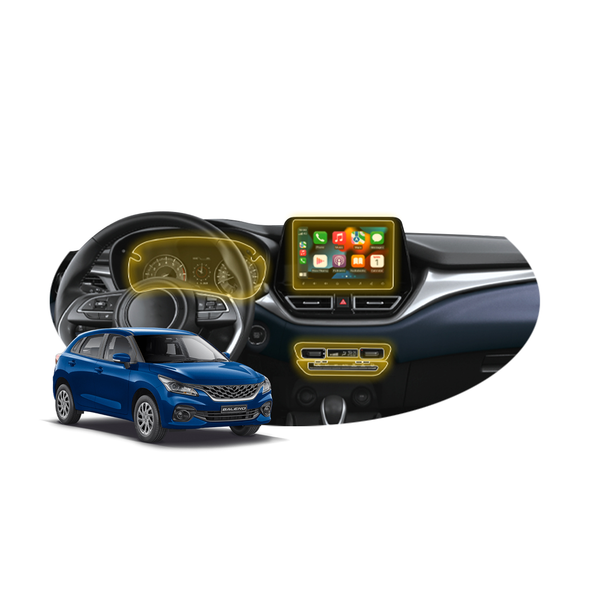 Foto 1 | Protectores Ppf Para Interior De Suzuki Baleno 2023-2025
