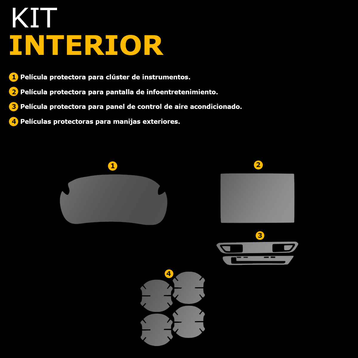 Foto 6 pulgar | Protectores Ppf Para Interior De Suzuki Baleno 2023-2025
