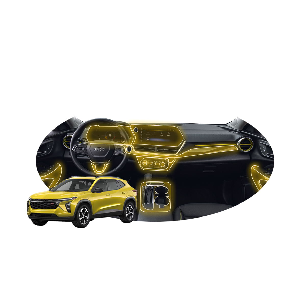 Foto 1 | Protectores Ppf Para Interior De Chev Trax Rs 2025