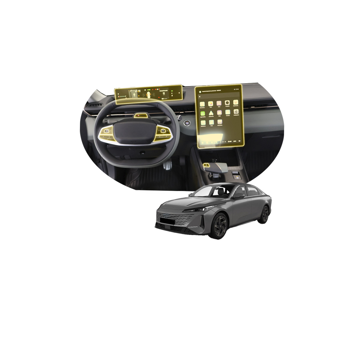 Foto 1 | Protectores Ppf Para Interior De Changan Eado Plus  2026