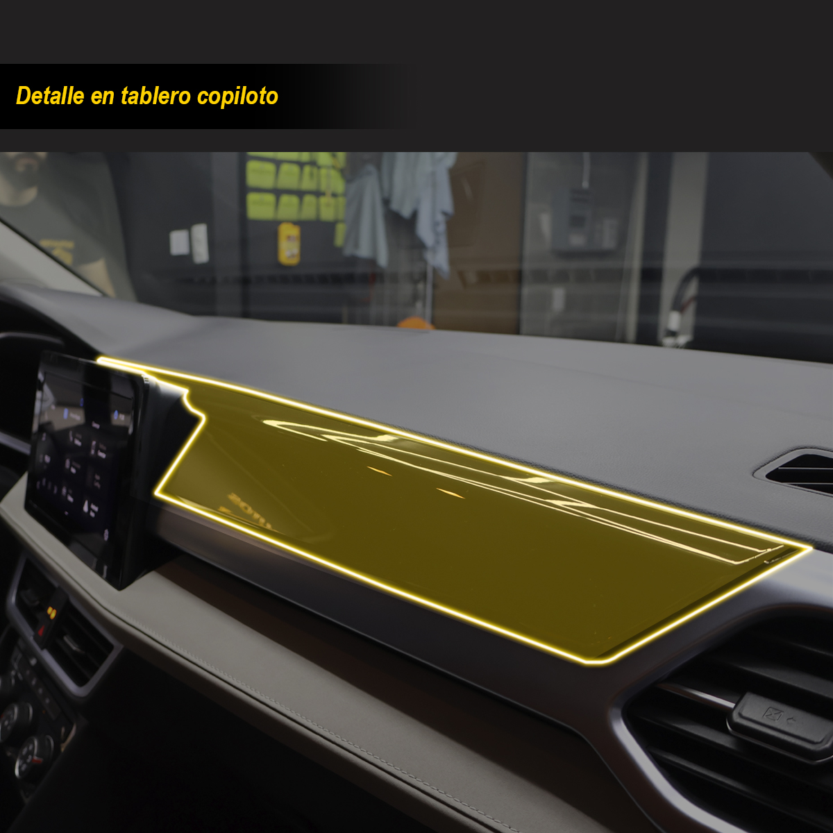 Foto 4 pulgar | Protectores Ppf Para Interior De Vw Taos Comfortline 2025