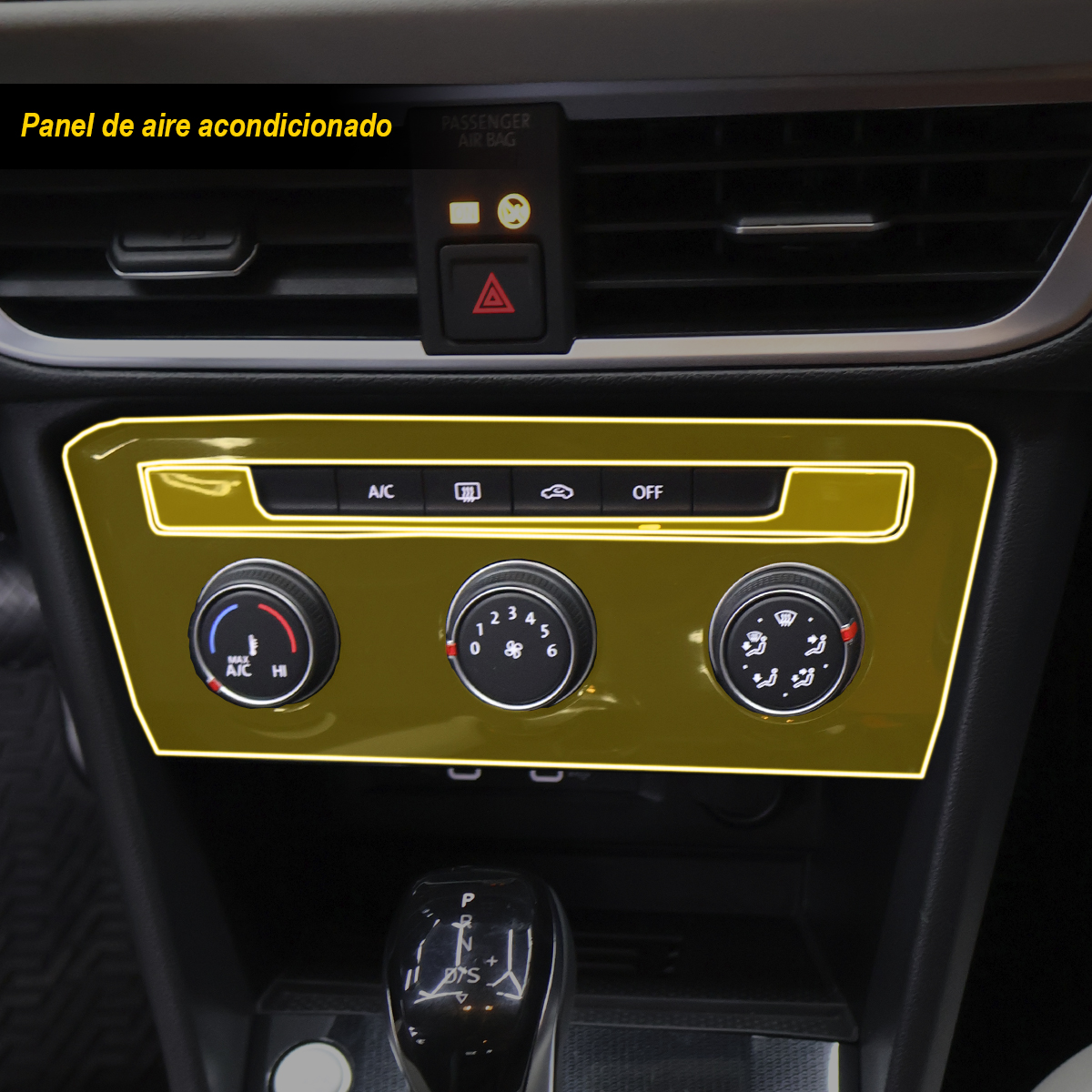 Foto 7 pulgar | Protectores Ppf Para Interior De Vw Taos Comfortline 2025