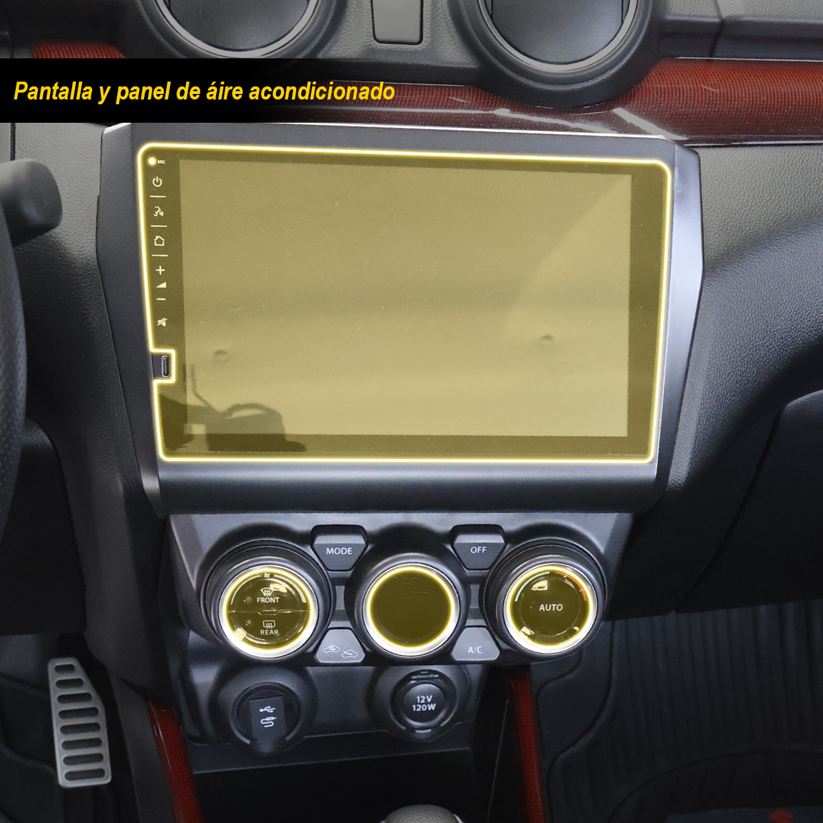 Foto 4 pulgar | Protectores Ppf Para Interior De Suzuki Swift Sport Tm 2024-25