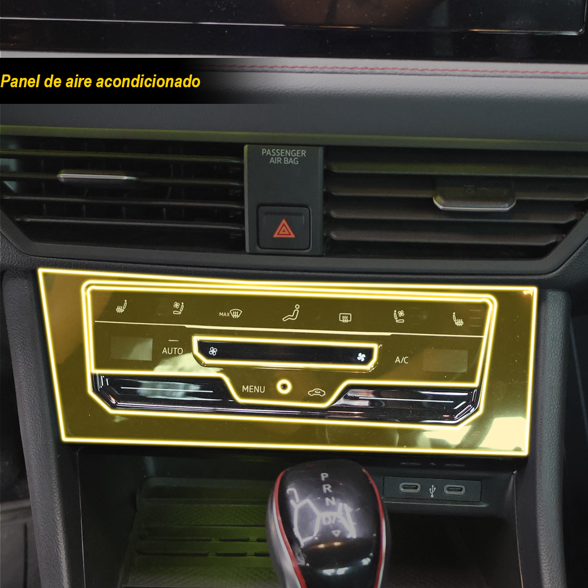 Foto 5 pulgar | Protector Interior Kit Ppf Para Vw Jetta Gli 2025