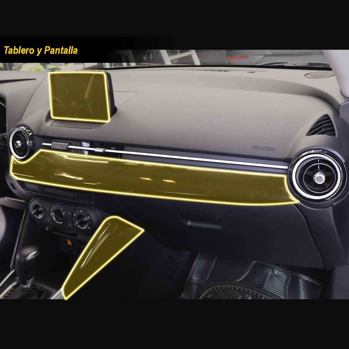 Foto 7 pulgar | Protectores Ppf Para Interior De Mazda 2 Sport/ Gt Ta 2025